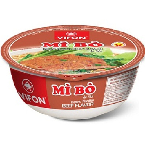 VIFON INSTANT NOODLES BEEF FLAVOR 75 GR VIFON INSTANT NOODLES BEEF FLAVOR 75 GR